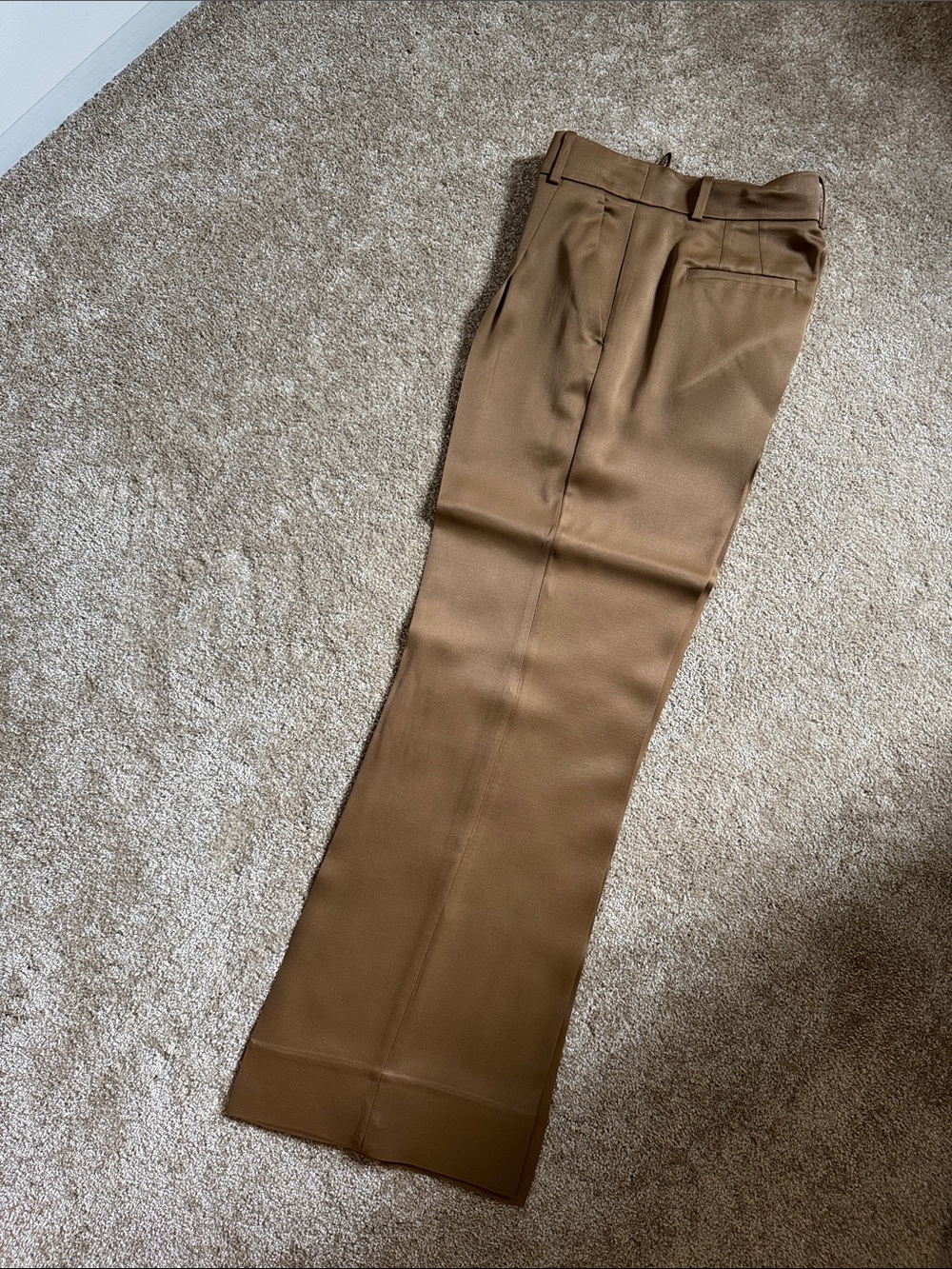NEW Woman’s Classic Pleated Dress Pants - Brown
